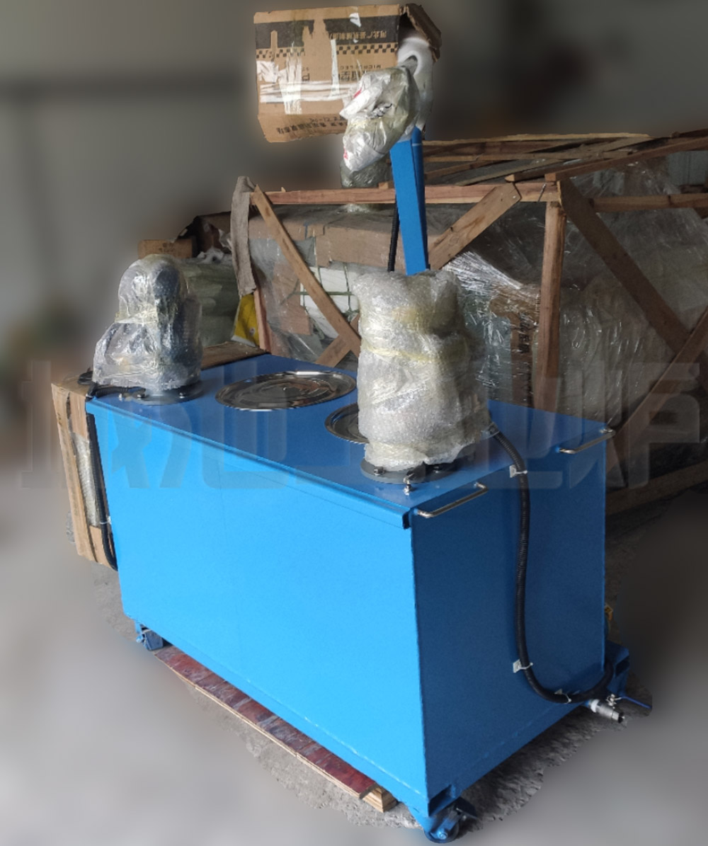 Dual station oil water integrated multifunctional quenching tank