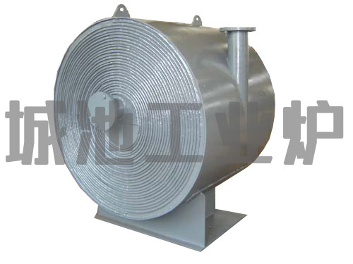 Oil quench tank heat exchange cooler